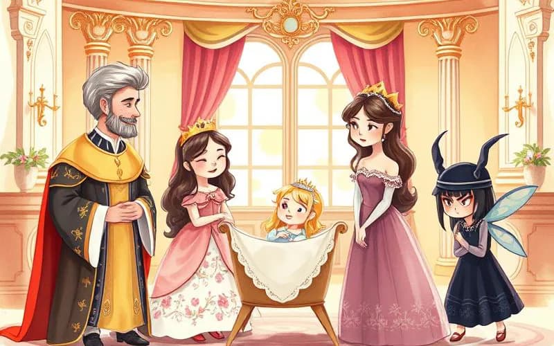 Truyện Cổ Tích - Briar Rose (của Anh Em Grimm)