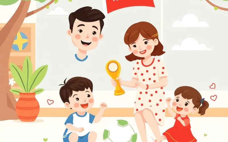 Trường học lùi giờ để học sinh xem chung kết World Cup - truyện thiếu nhi VienanKids