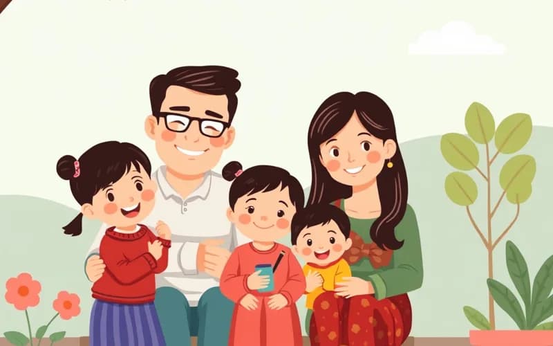 Đưa Cả Nhà Về Quê Xây Tổ Ấm, Mỗi Ngày Đi Làm 50km - truyện thiếu nhi VienanKids