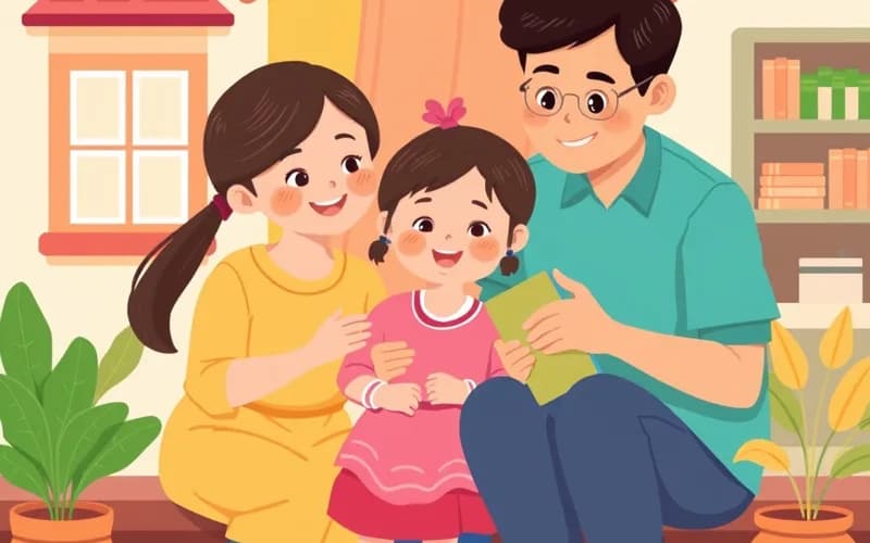 Bí quyết thành công từ câu hỏi của cha cho con gái - truyện thiếu nhi VienanKids