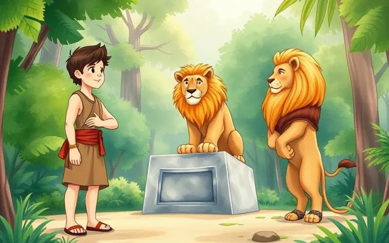Người Đàn Ông và Sư Tử