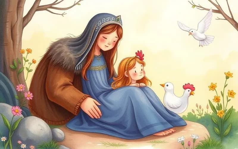 Truyện Cổ Tích - Bông Hoa Hồng (của Anh Em Grimm)