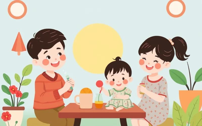 Người đàn ông chia sẻ việc nhà tạo hạnh phúc gia đình - truyện thiếu nhi VienanKids