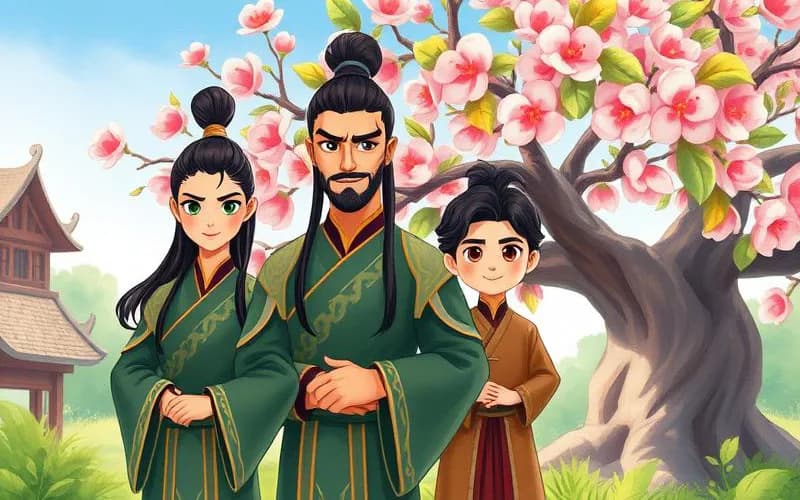 Sự tích hoa đào