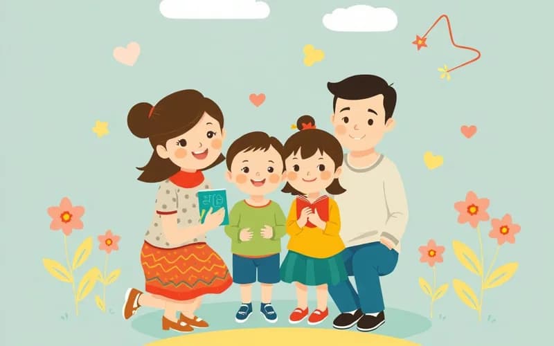 Gia đình song sinh hạnh phúc: 54 năm đồng hành cùng nhau - truyện thiếu nhi VienanKids