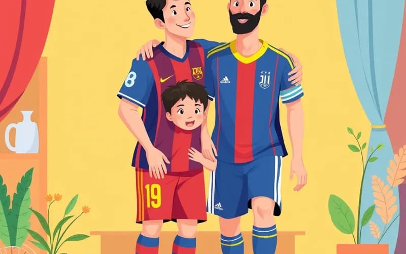 Cuộc gọi ý nghĩa giữa Messi và huyền thoại Klose - truyện thiếu nhi VienanKids