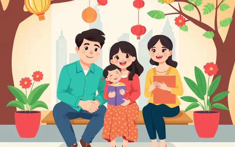 Hành trình 2.000km: Thiếu niên đưa ông nội đến Singapore - truyện thiếu nhi VienanKids