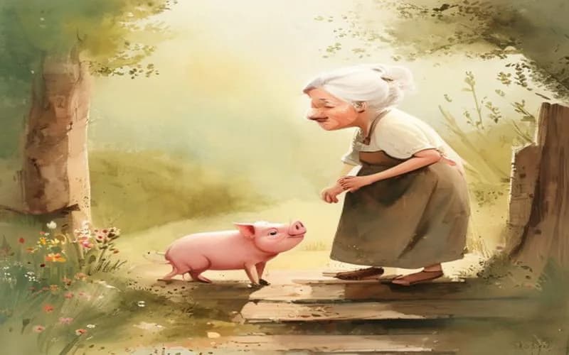Truyện Cổ Tích Anh - Bà Lão Và Con Lợn (của Joseph Jacobs)