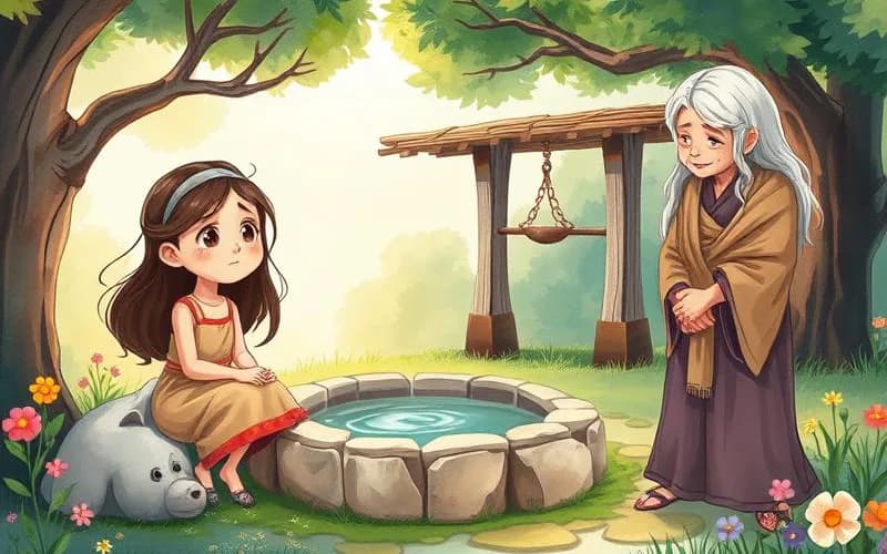 Truyện cổ tích Anh - Giếng Nước Cuối Thế Giới