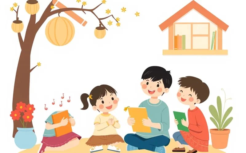 Trường liên cấp đầu tiên trên xã đảo Minh Châu - truyện thiếu nhi VienanKids