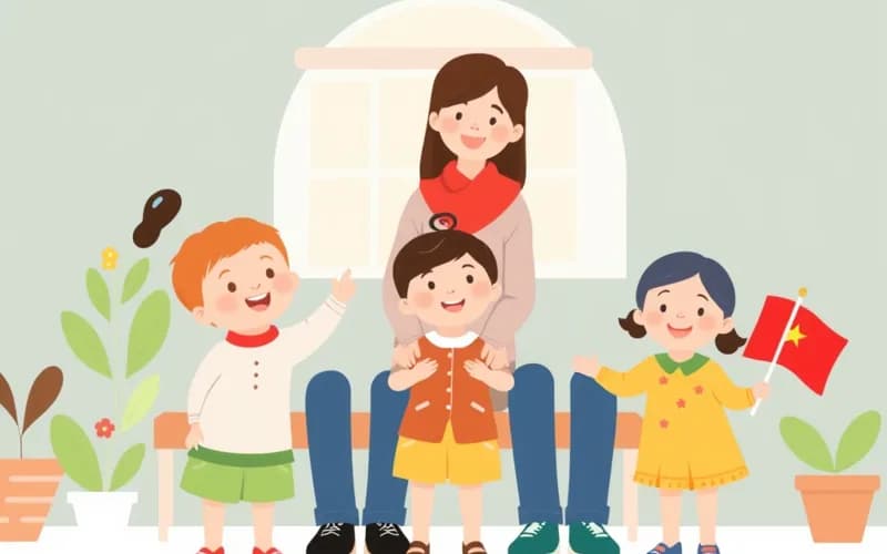 Áo dài Việt Nam lan tỏa vẻ đẹp đến phụ nữ Belarus - truyện thiếu nhi VienanKids