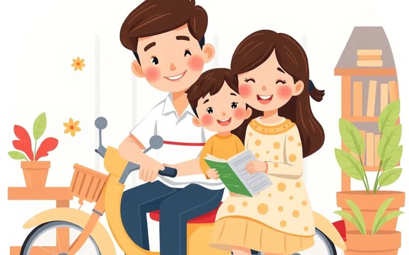 Kí túc xá và trạm sạc tiện lợi cho tài xế xe điện - truyện thiếu nhi VienanKids
