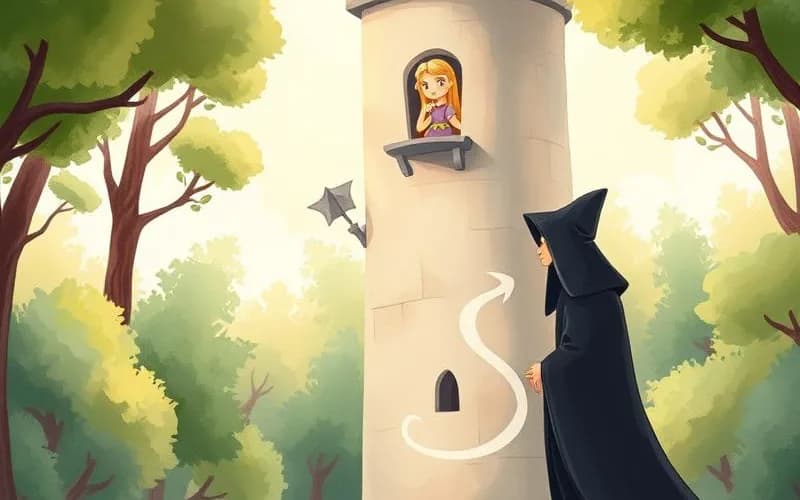 Truyện Cổ Tích - Rapunzel (của Anh Em Grimm)