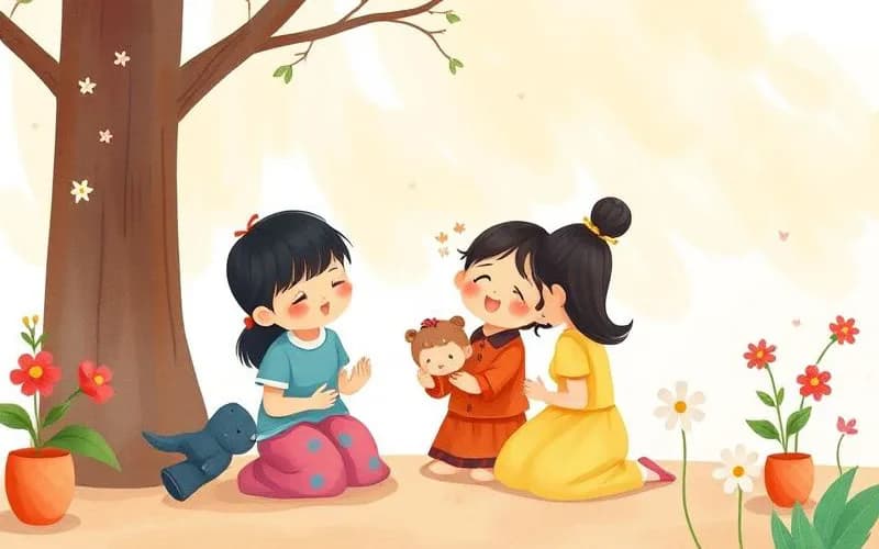 Cách xử lý lời nói nóng giận giúp gia đình hạnh phúc - truyện thiếu nhi VienanKids