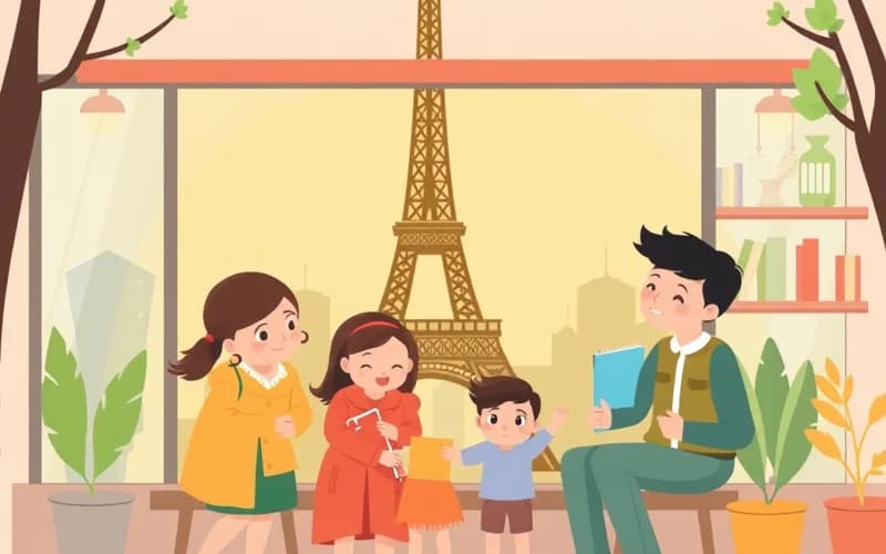 Giải pháp tránh nóng cho căn hộ áp mái tại Paris - truyện thiếu nhi VienanKids