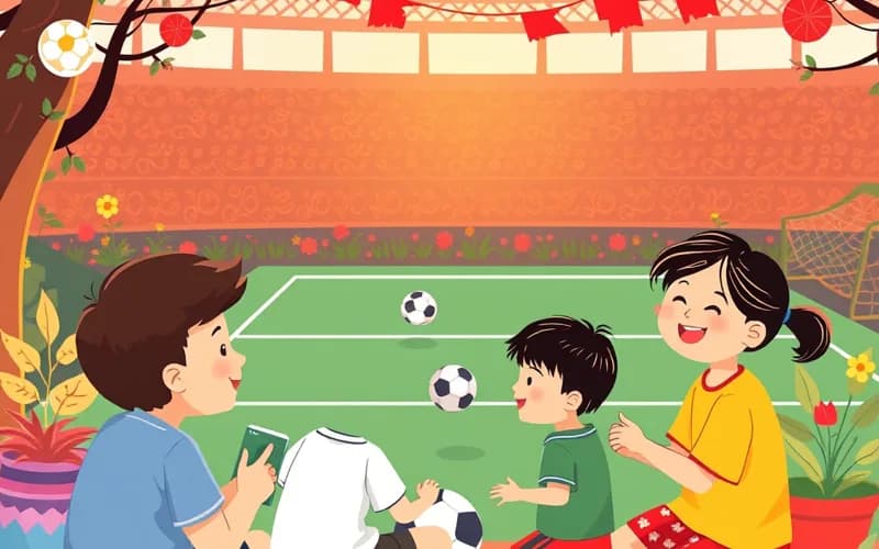 Nhà tạo mẫu tóc và những ngôi sao World Cup 2026 - truyện thiếu nhi VienanKids