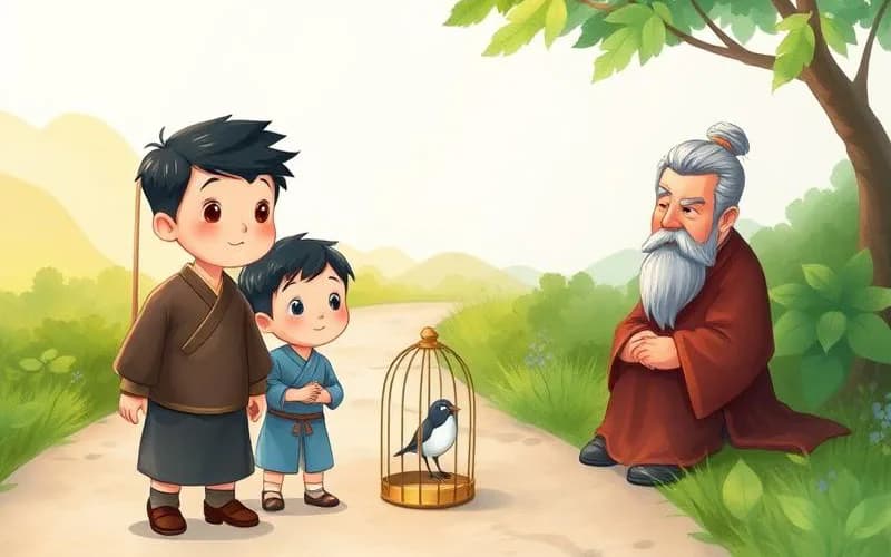 Con chim khách mầu nhiệm