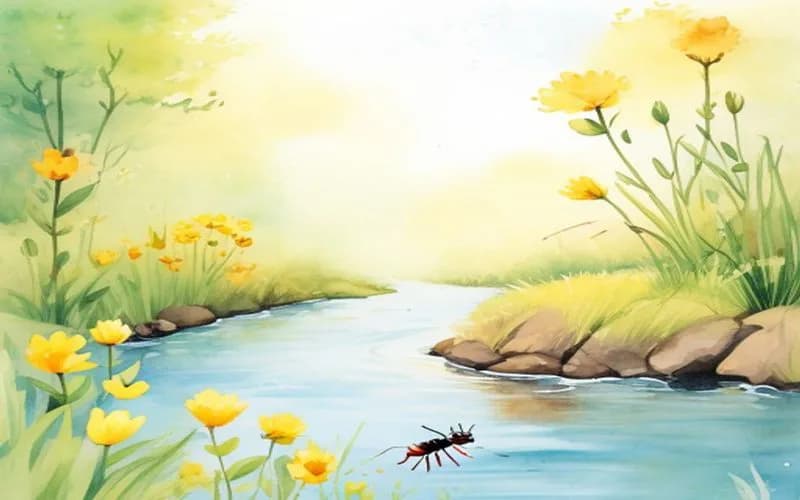 Con Kiến và Chim Bồ Câu