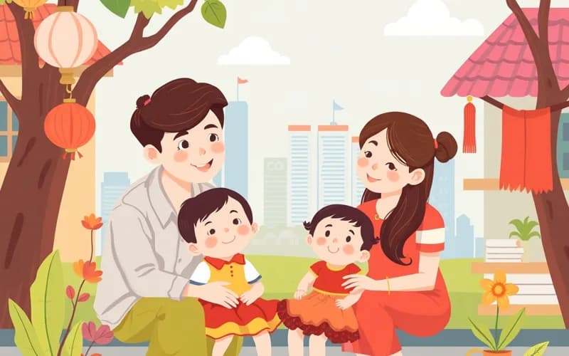 Trẻ Singapore chọn thuê nhà nước ngoài để giảm áp lực - truyện thiếu nhi VienanKids