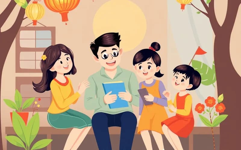 Lan tỏa yêu thương từ truyền thống tại TP.HCM - truyện thiếu nhi VienanKids