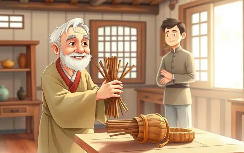 Bó Đũa - Truyện Ngụ Ngôn của Aesop