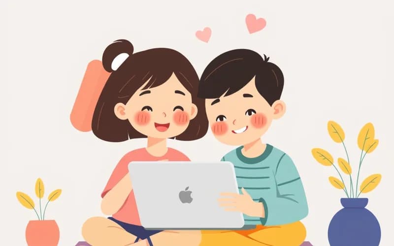 Trường học đầu tiên cho học sinh dùng laptop trong lớp - truyện thiếu nhi VienanKids