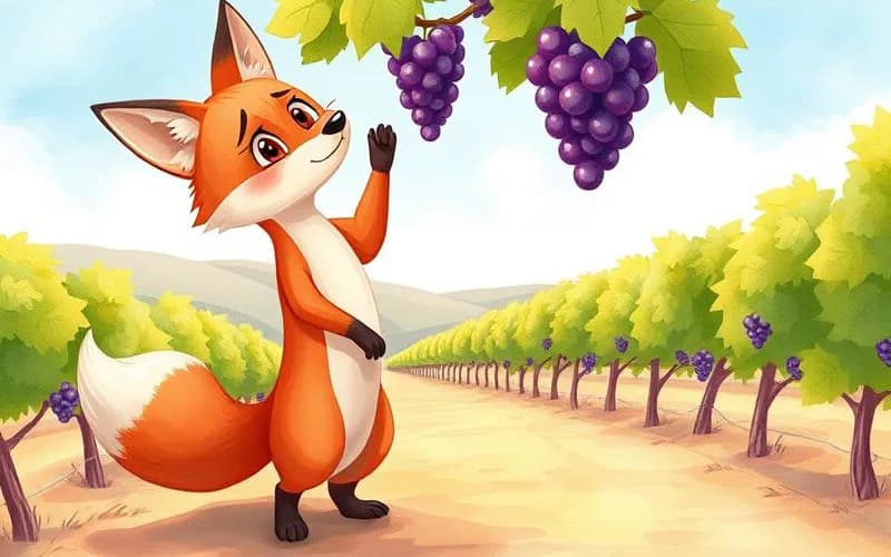 Con Cáo và Chùm Nho - Truyện Ngụ Ngôn của Aesop