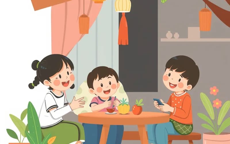 Bữa ăn bán trú với tóp mỡ gây tranh cãi và lo ngại - truyện thiếu nhi VienanKids