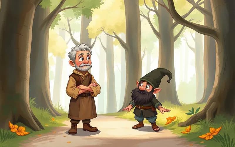 Truyện Cổ Tích - Vua Núi Vàng (của Anh Em Grimm)