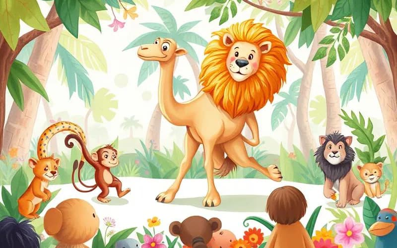 Con Khỉ và Con Lạc Đà