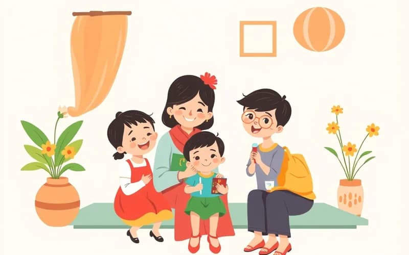 Mẹ chồng Thụy Sĩ đến Việt Nam nhận món quà bất ngờ - truyện thiếu nhi VienanKids