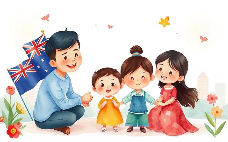 Australia và bài học từ phí visa du học sinh - truyện thiếu nhi VienanKids