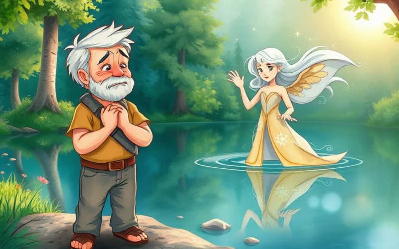 Thủy Tinh và Người Tiều Phu