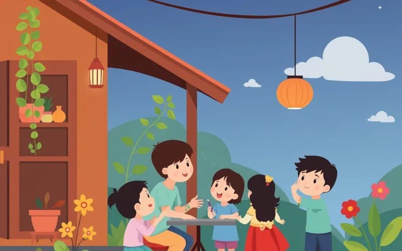 Ngôi nhà đoàn tụ của 5 anh em trên đất Phú Thọ 3.000m2 - truyện thiếu nhi VienanKids