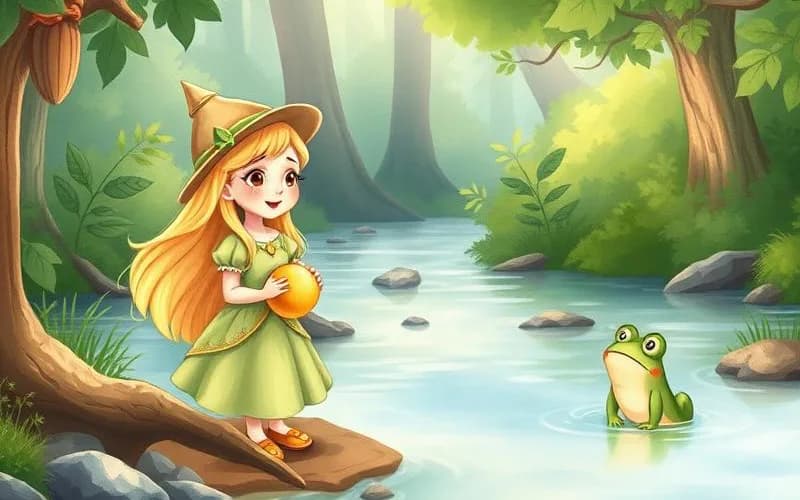 Truyện Cổ Tích - Hoàng Tử Ếch (của Anh Em Grimm)