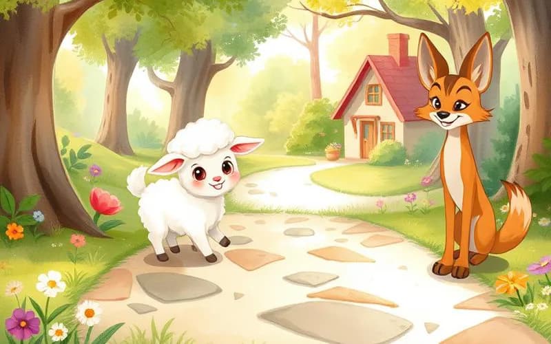Truyện Cổ Tích Ấn Độ - Chú Cừu Non