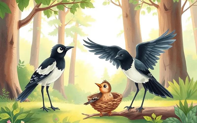 Truyện Cổ Tích Anh - Tổ Chim Ác Là (của Joseph Jacobs)