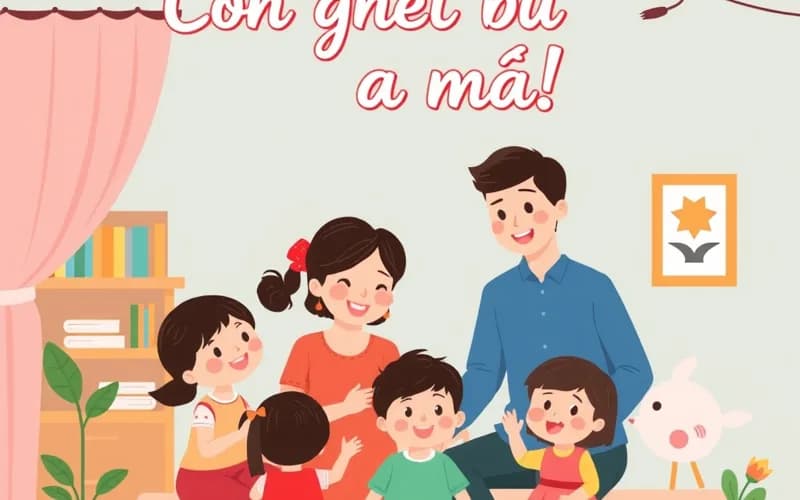 90.000 trẻ bày tỏ nỗi lòng: 'Con ghét bố mẹ!' - truyện thiếu nhi VienanKids