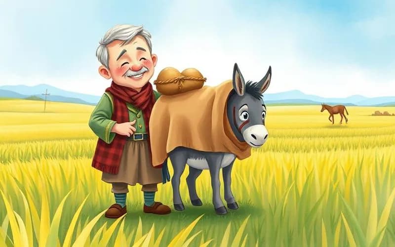 Truyện Cổ Tích Ấn Độ - Con Lừa Trong Da Sư Tử