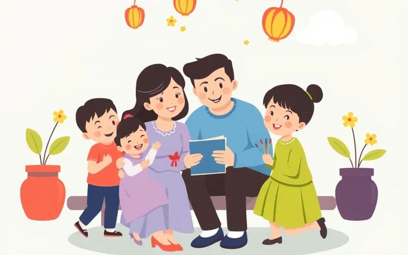 Đàn ong thu hoạch phấn hoa lúa tại làng quê Việt Nam - truyện thiếu nhi VienanKids
