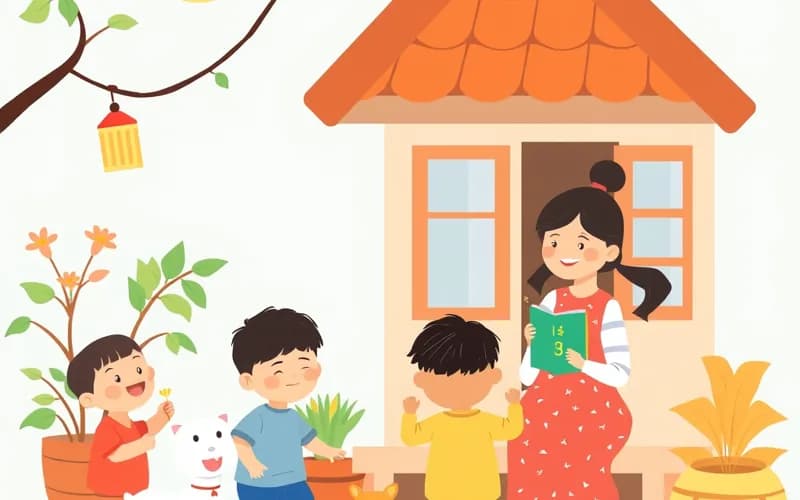 Nhận biết hàng xóm phiền phức trước khi mua nhà - truyện thiếu nhi VienanKids