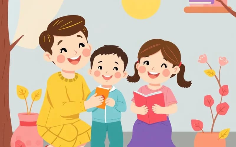 Sĩ tử vui mừng khoe mẹ đề tiếng Anh dễ dàng