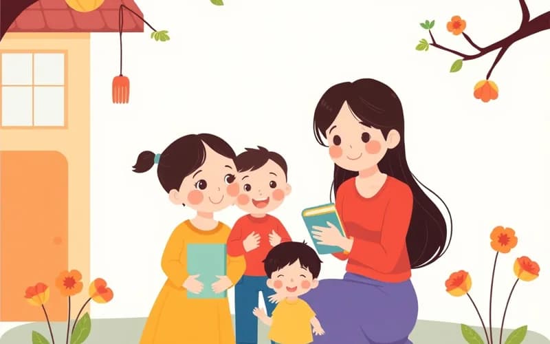 Phụ huynh thắc mắc về các khoản thu bán trú đầu năm - truyện thiếu nhi VienanKids