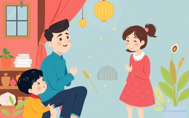 Xung đột gia đình khi gửi con ở nhờ nhà họ hàng - truyện thiếu nhi VienanKids
