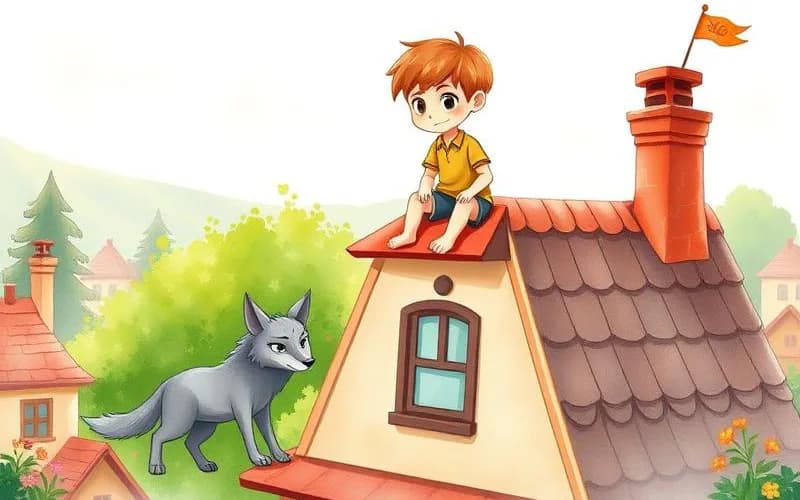 Sói và Dê Con - Truyện ngụ ngôn của Aesop