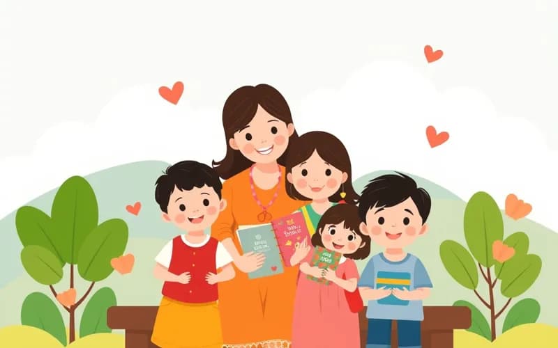 Ngôi nhà vườn mái ngói ấm áp giữa lòng Quảng Trị - truyện thiếu nhi VienanKids