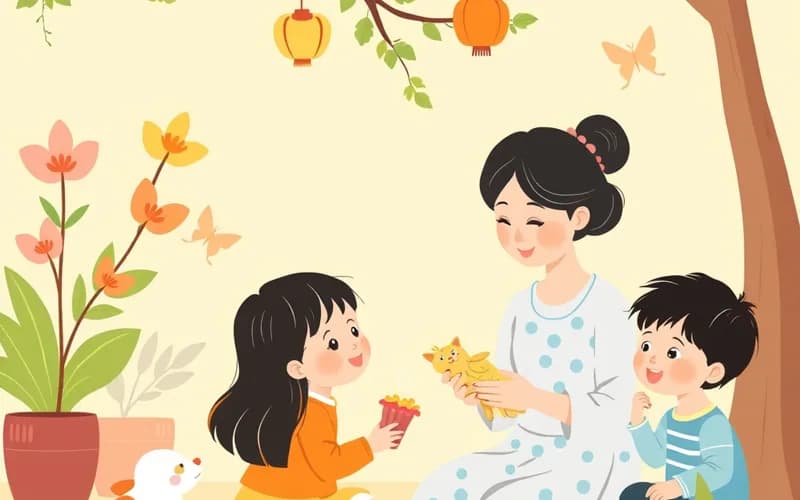 Hành trình vững vàng của mẹ bên gia đình nhỏ bé