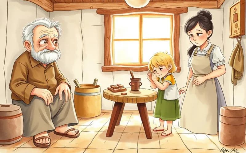 Truyện Cổ Tích - Ông Lão Và Cháu Trai (của anh em nhà Grimm)