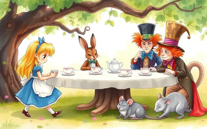 Alice ở Xứ Sở Thần Tiên - Tiệc Trà Điên Rồ