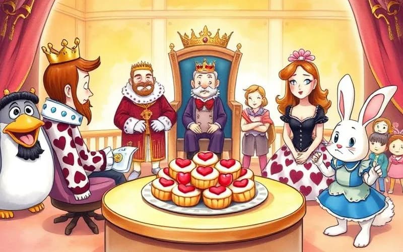 Alice ở Xứ Sở Thần Tiên - Ai Đã Ăn Trộm Bánh Tart?